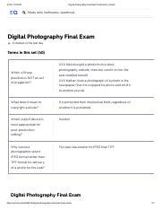 what is a photograph quizlet|digital photography final exam.